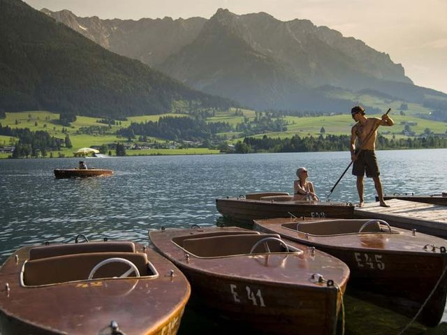 Rothenalm in Walchsee im Sommer